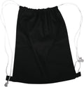 Sportbeutel mit Kordelzug – 38 × 42 cm, schwarz
