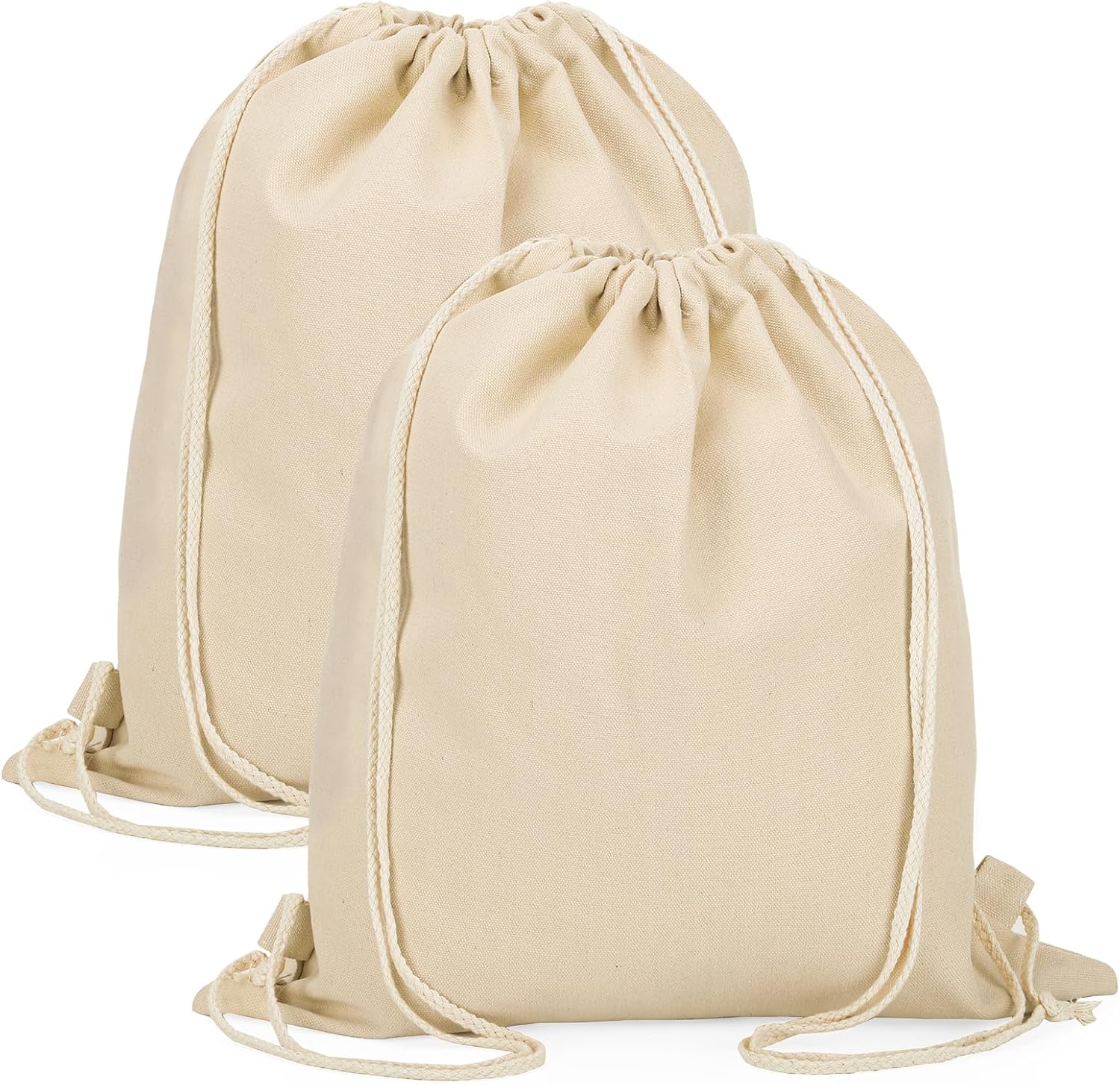 Sportbeutel mit Kordelzug: 2 Stück, 38 × 42 cm