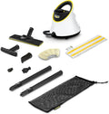Kärcher SC 2 Deluxe Dampfreiniger, 75m², 1L Tank, 3,2 Bar, 6,5 Min Aufheizzeit, 1500W, EasyFix-Set